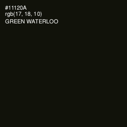 #11120A - Green Waterloo Color Image